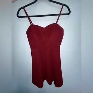 Red small forever21 dress